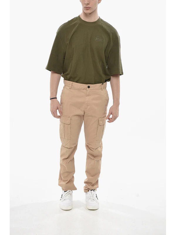 Diesel Beige Casual Pants - Image 4