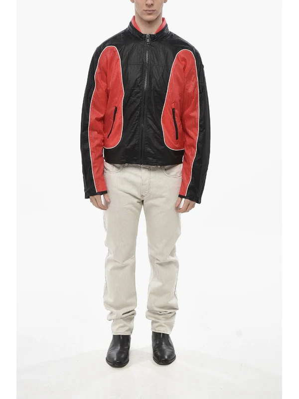 Diesel Black Red Jackets - Image 5