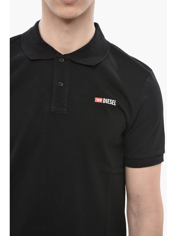Diesel Black Polo Shirts - Image 4