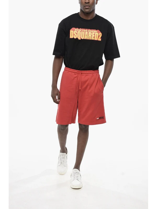 Diesel Red Shorts - Image 5