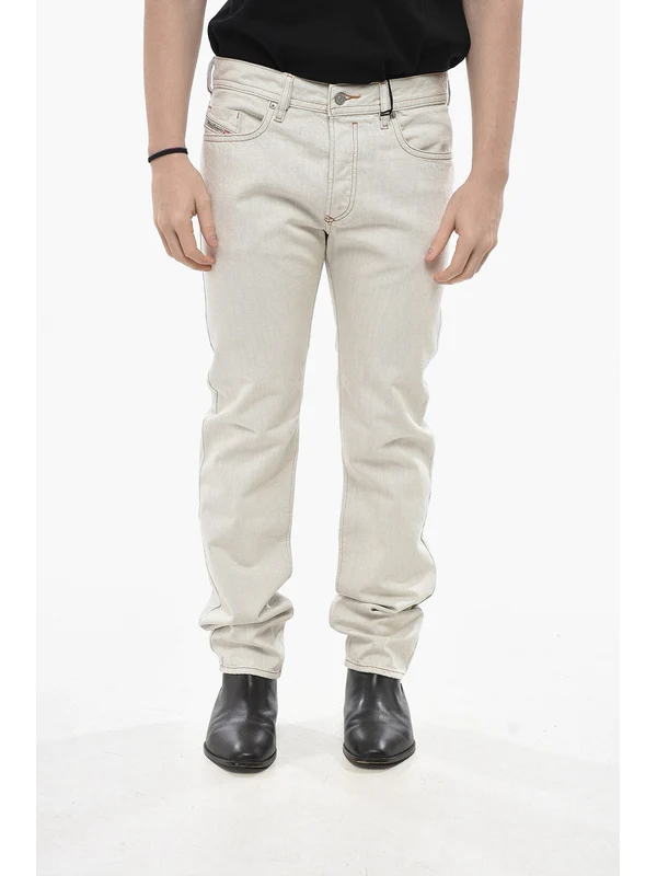 Diesel White Denim Pants - Image 2