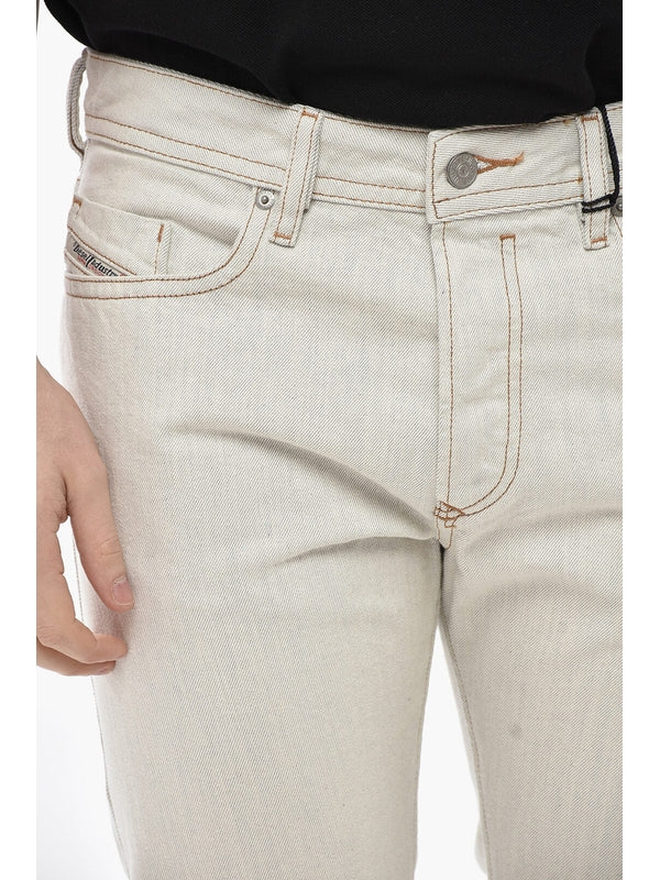 Diesel White Denim Pants - Image 4