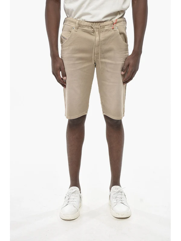 Diesel Beige Shorts - Image 2