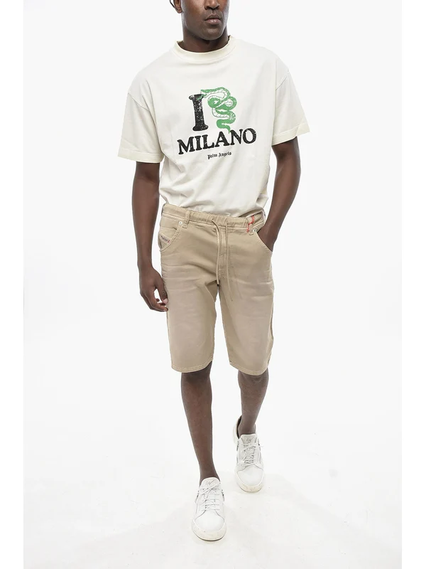 Diesel Beige Shorts - Image 5