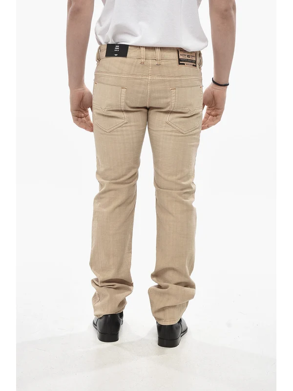 Diesel Beige Denim Pants - Image 3