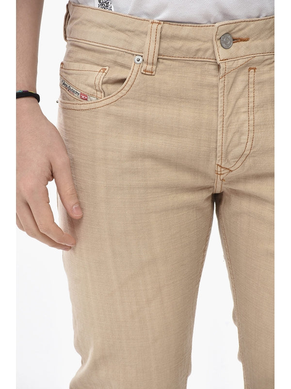 Diesel Beige Denim Pants - Image 4