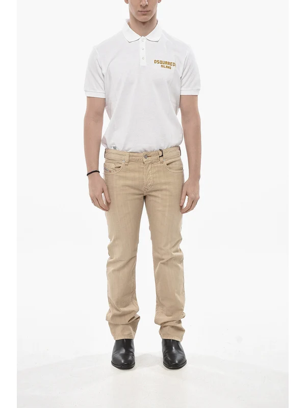Diesel Beige Denim Pants - Image 5