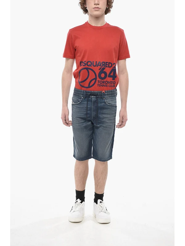 Diesel Blue Shorts - Image 5