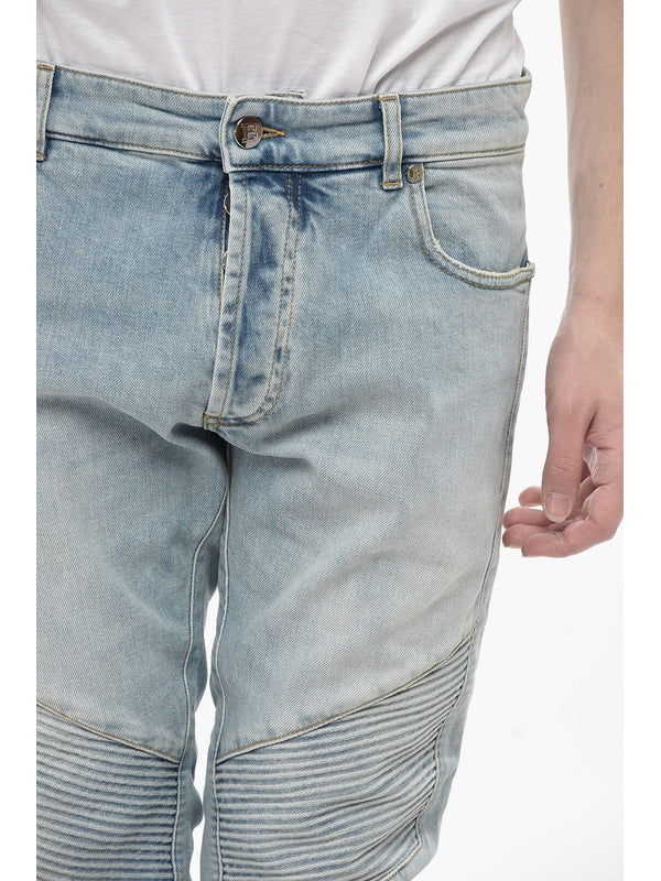 Balmain Blue Denim Pants - Image 4