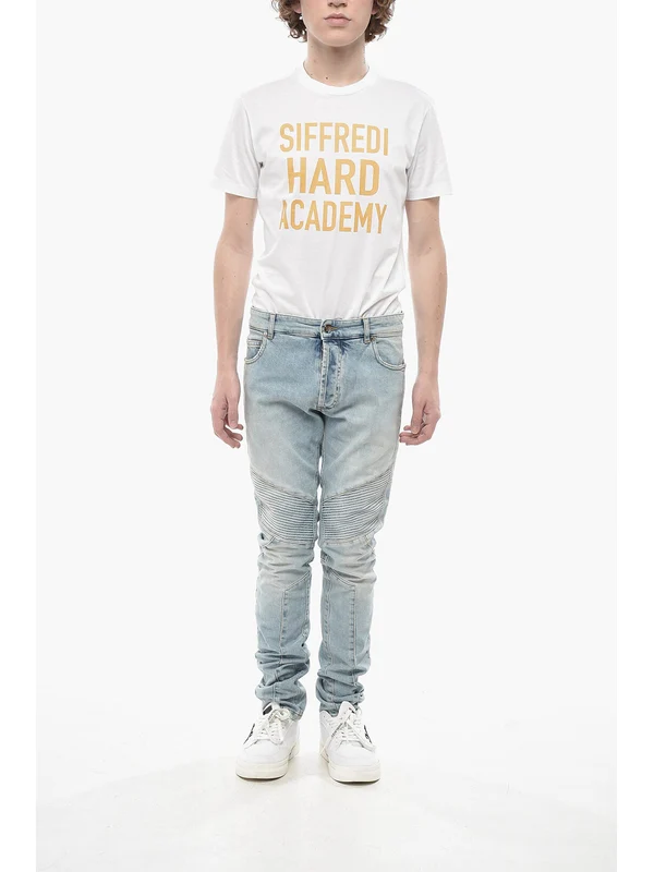 Balmain Blue Denim Pants - Image 5