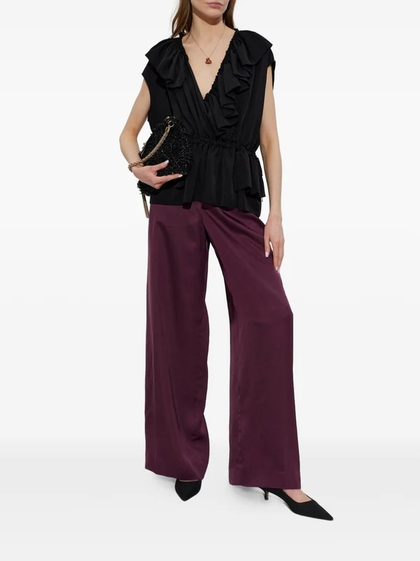 Dries Van Noten Black Sleeveless - Image 2
