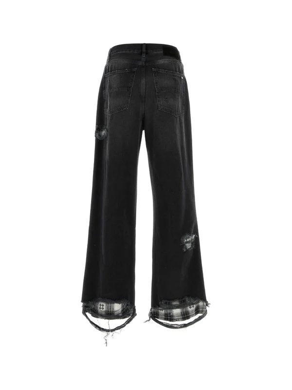 Amiri Black Denim Pants - Image 2