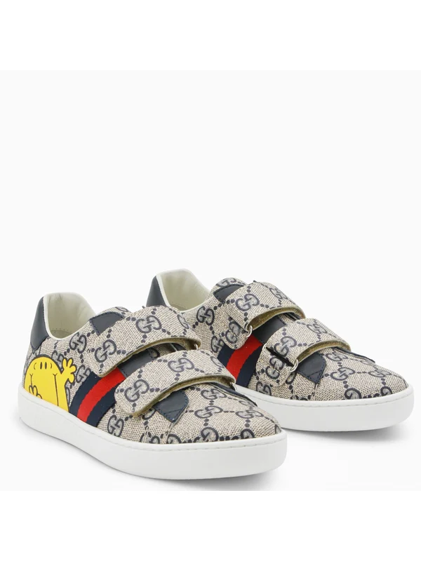 Gucci Beige Low Top Sneakers - Image 2