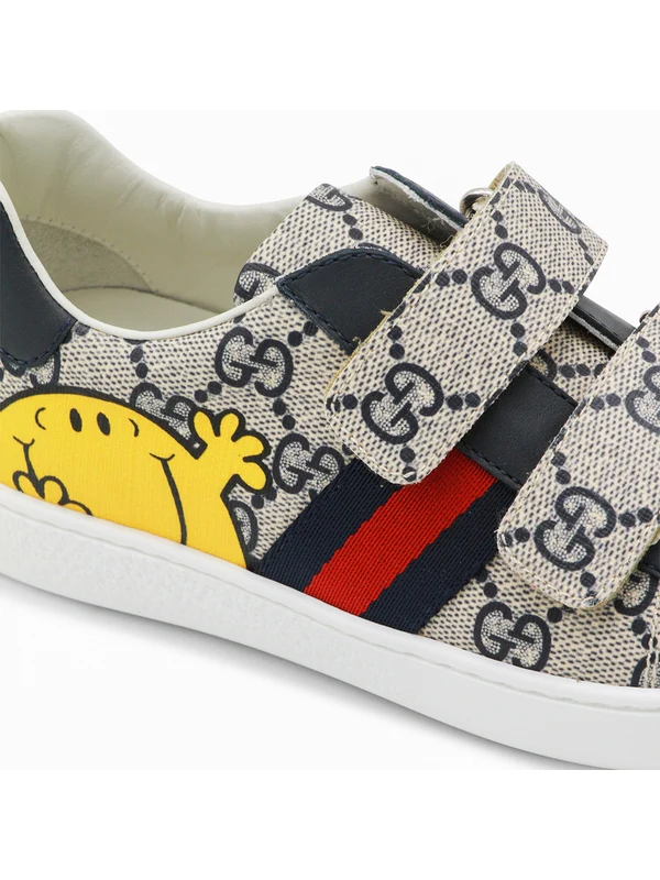 Gucci Beige Low Top Sneakers - Image 4