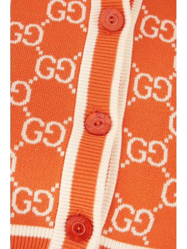 Gucci Orange Polo Shirts - Image 3