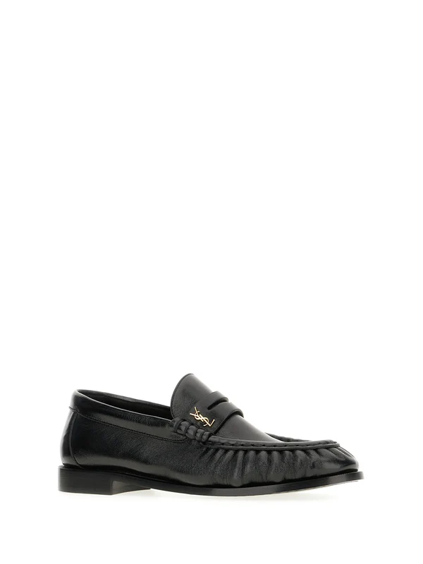 Saint Laurent Black Loafers - Image 2