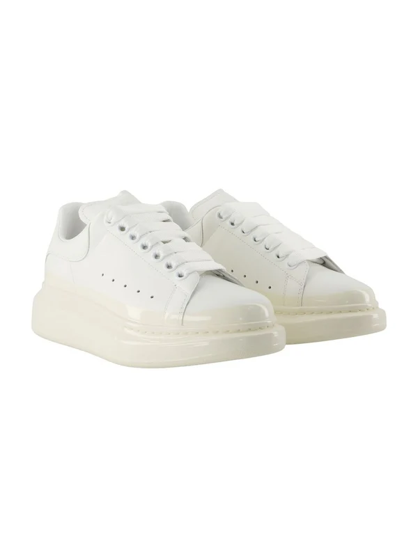 Alexander Mcqueen White Low Top Sneakers - Image 2
