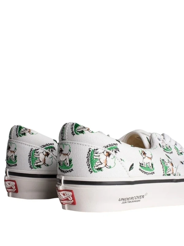 Undercover White Low Top Sneakers - Image 2