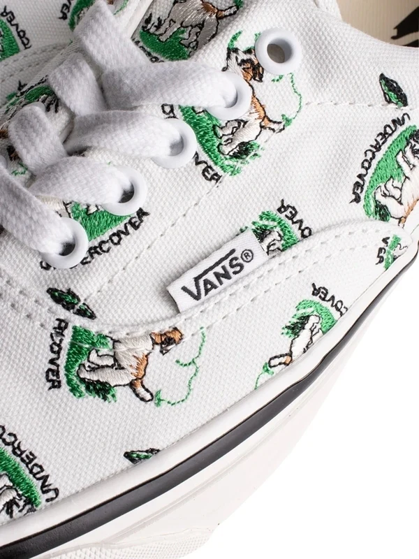 Undercover White Low Top Sneakers - Image 4