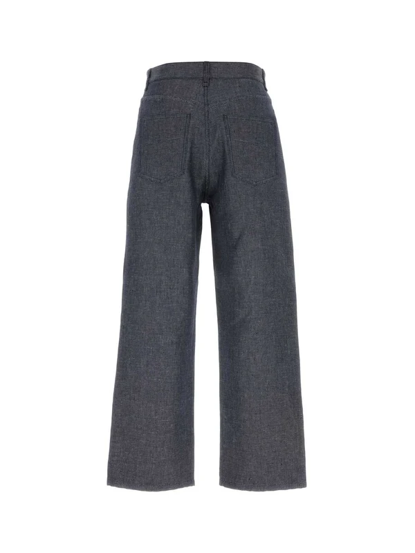 Fendi Navy Denim Pants - Image 2
