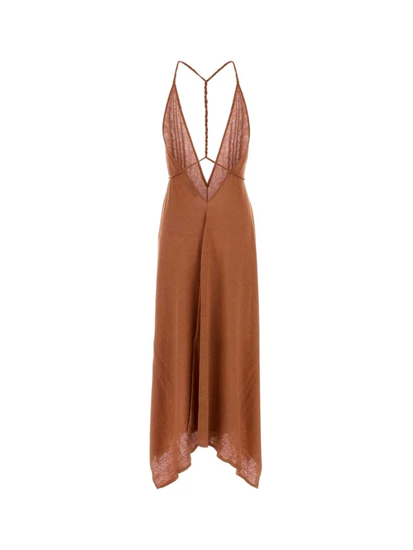 Alanui Brown Long Dress - Image 2