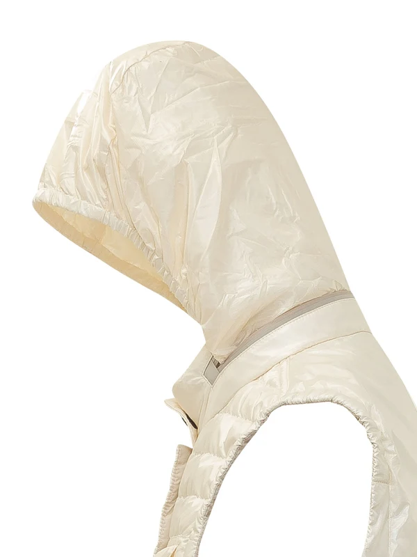 Gumiane Hood Padding Vest - Image 4