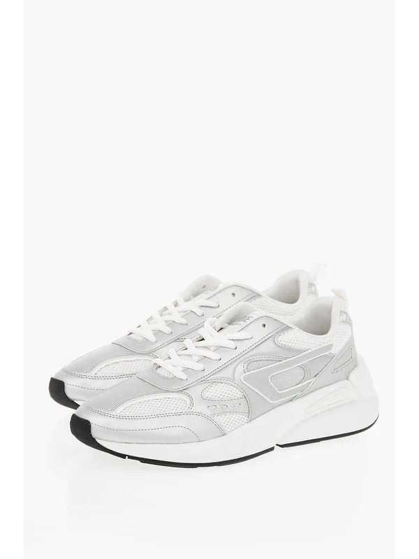 Diesel Grey Low Top Sneakers - Image 2