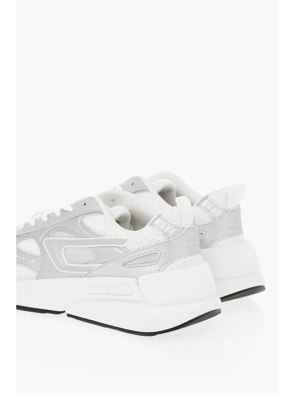 Diesel Grey Low Top Sneakers - Image 3