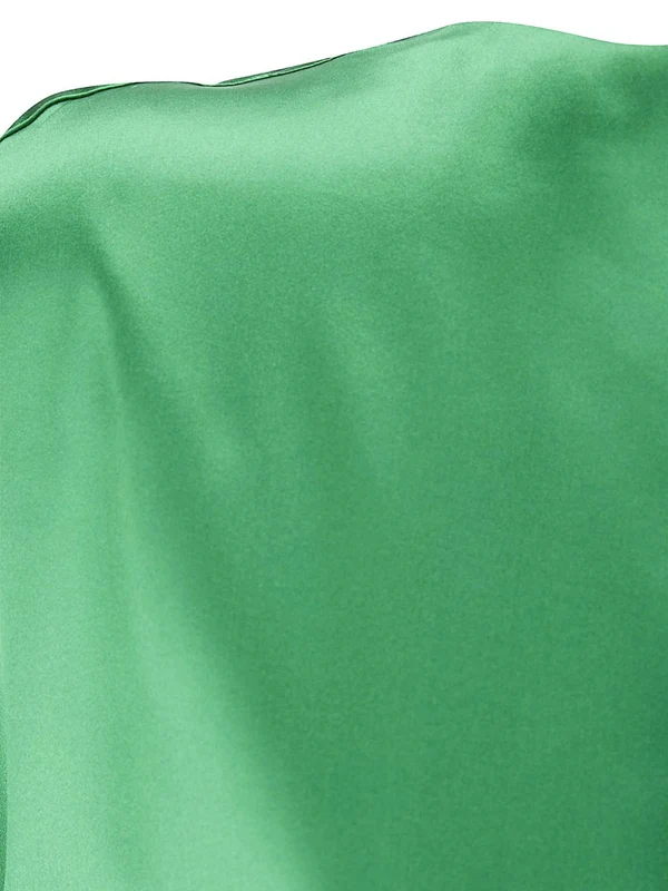 Dries Van Noten Green Midi Dress - Image 3
