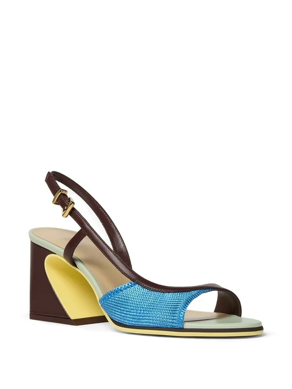 Fendi Multicolor Sandal Heels - Image 2