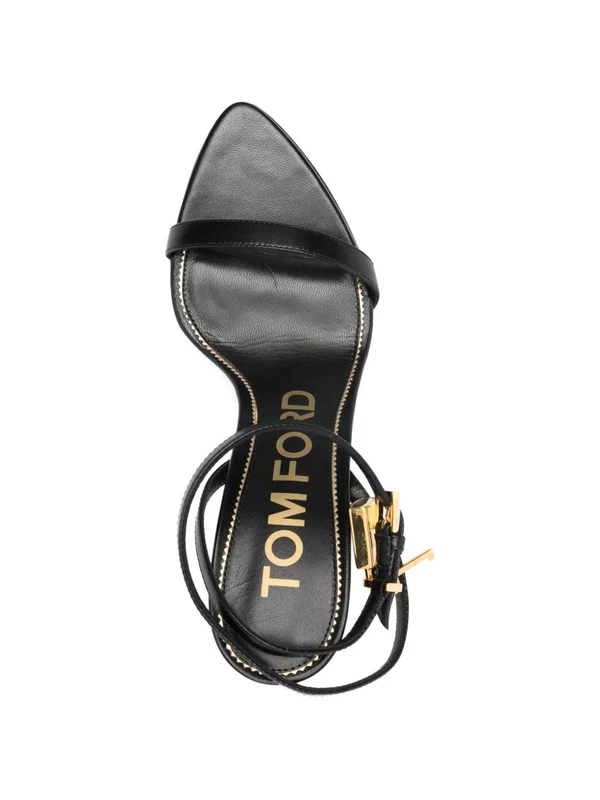 Tom Ford Black Sandal Heels - Image 2