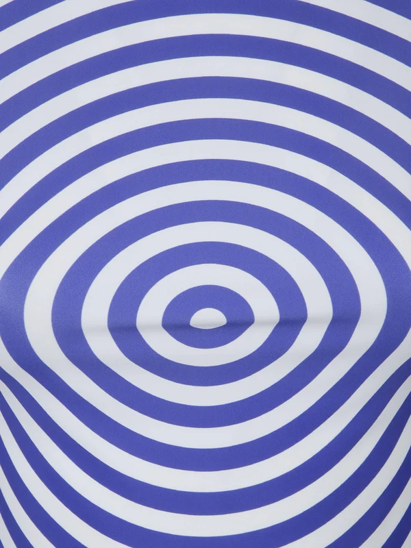 Jean Paul Gaultier Blue White Long Sleeve - Image 3