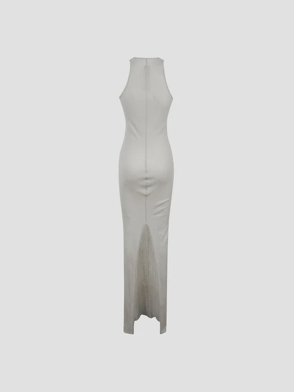 Rick Owens White Long Dress - Image 2