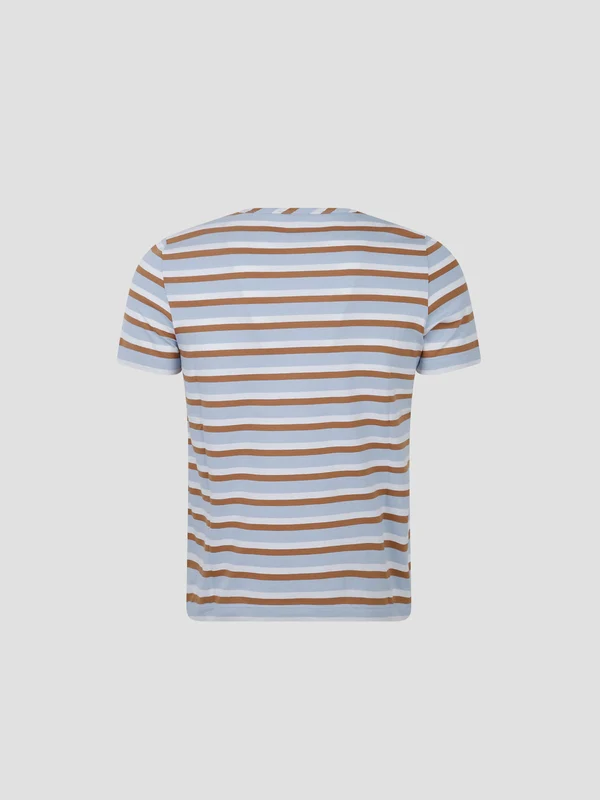 Marni Blue Striped Half Sleeve - Image 2