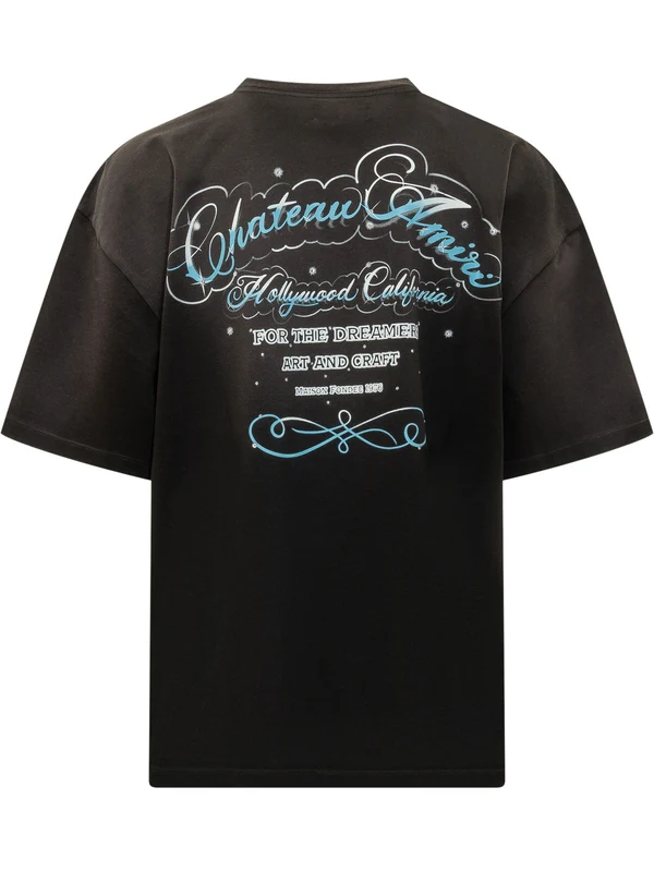 Amiri Black Half Sleeve - Image 2