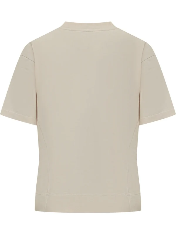 Moncler Beige Half Sleeve - Image 2