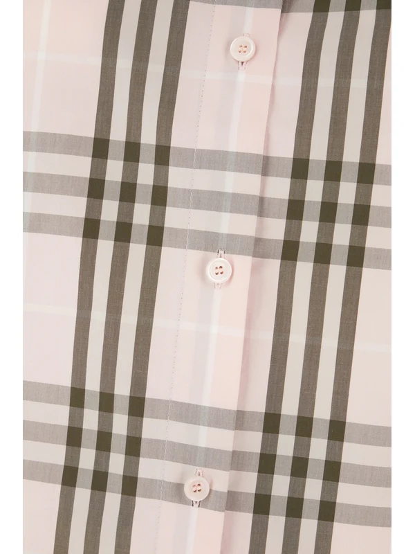 Burberry Pink Checked Shirts & Blouses - Image 3