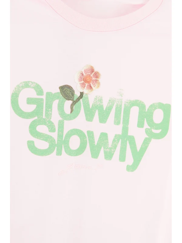 Ganni Pink Half Sleeve - Image 3