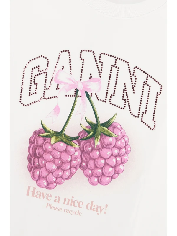 Ganni White Half Sleeve - Image 3