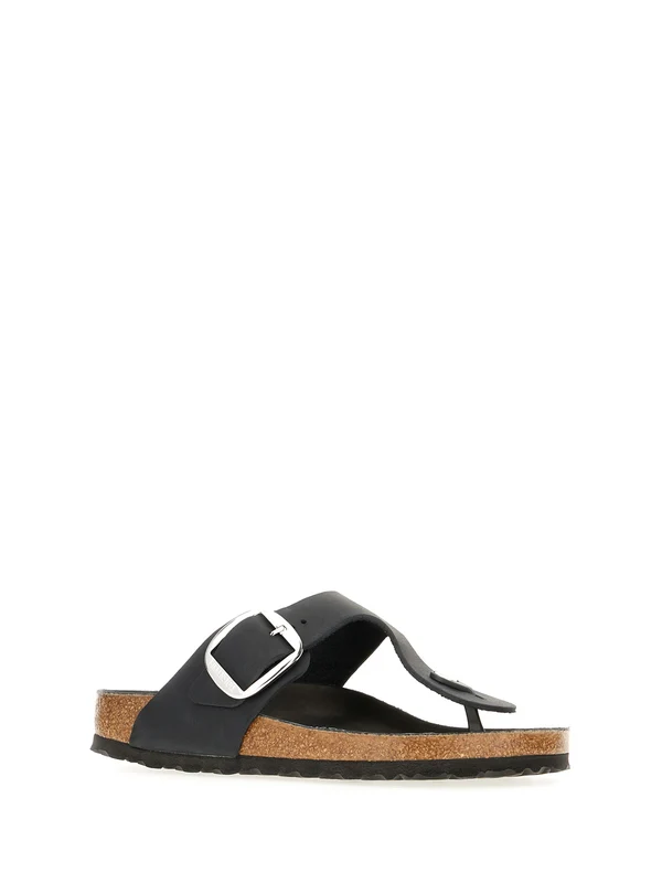 Birkenstock Black Flip Flops - Image 2