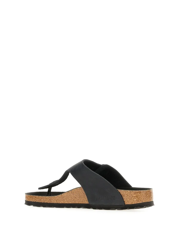Birkenstock Black Flip Flops - Image 3
