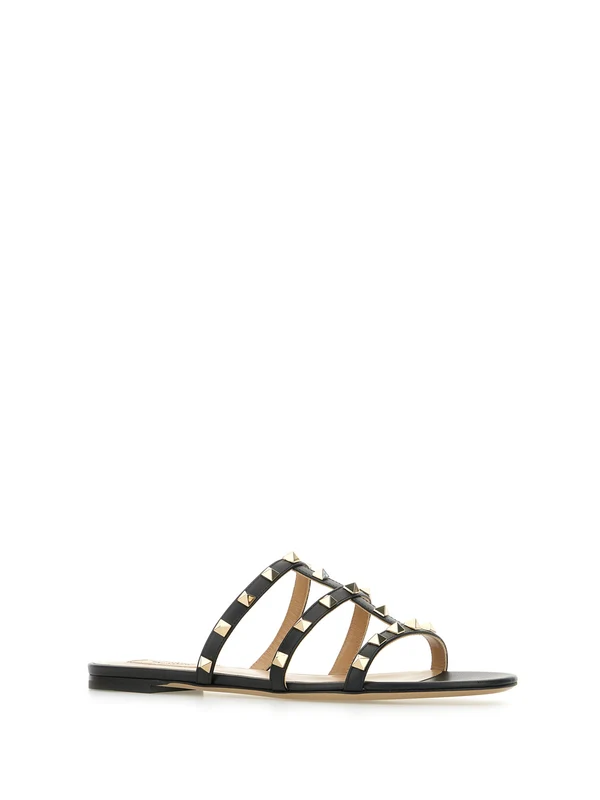 Valentino Black Slides - Image 2