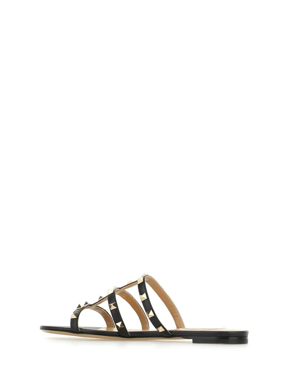 Valentino Black Slides - Image 3