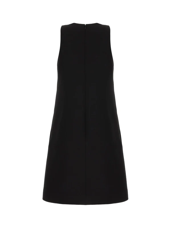 Valentino Black Mini Dress - Image 2
