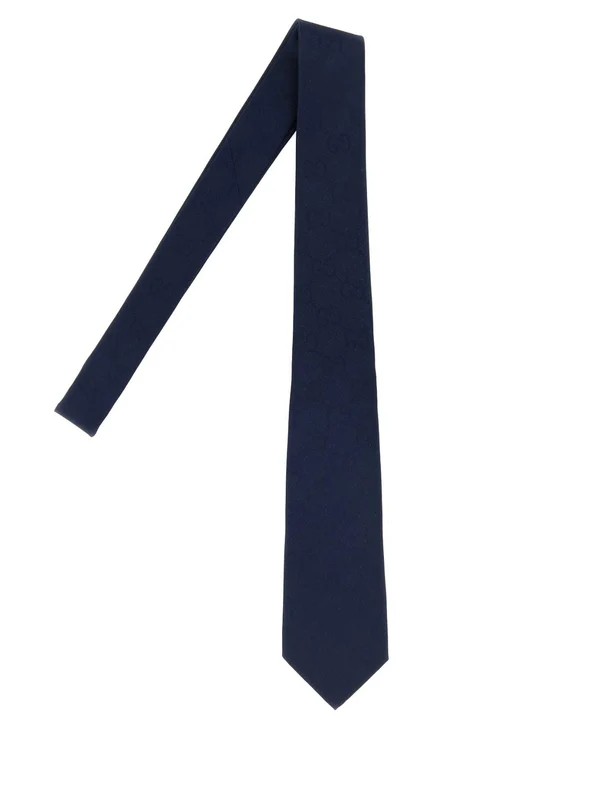 Gucci Navy Neck Ties - Image 2