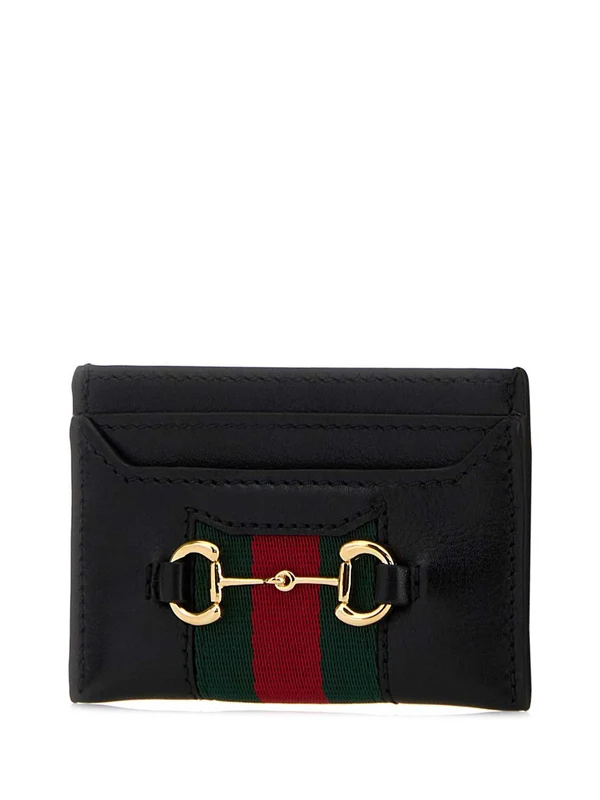 Gucci Black Card Holders - Image 2