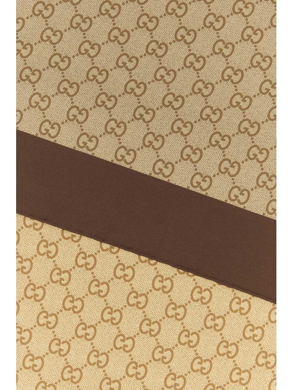 Gucci Beige Silk Mufflers - Image 2