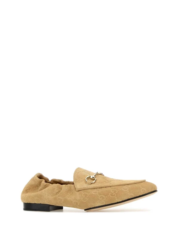 Gucci Beige Loafers - Image 2