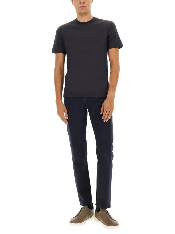 Z Zegna Black Polo Shirts - Image 3