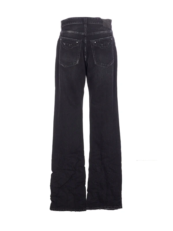 Balenciaga Black Denim Pants - Image 2
